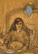 Estudio para el retrato de la condesa Anna de Noailles - Édouard Vuillard — vista de la obra