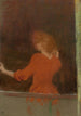 Woman in Red - Édouard Vuillard — artwork view