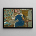 Interior Painting - Édouard Vuillard — framed artwork on a wall