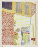 interior con papel pintado rosa III - Édouard Vuillard — vista de la obra