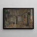 Interior de posada Maqueta de escenario para La Lepreuse - Édouard Vuillard — cuadro enmarcado en la pared