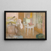 The Pink Room - Édouard Vuillard — framed artwork on a wall