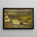 Ventana paisajística que domina los bosques - Édouard Vuillard — cuadro enmarcado en la pared