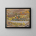 Paisaje en la ciudad de Ltangla - Édouard Vuillard — cuadro enmarcado en la pared