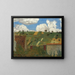 Paisaje de Île-de-France - Édouard Vuillard — cuadro enmarcado en la pared