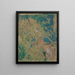 The Garden of the Closerie des Gents - Édouard Vuillard — framed artwork on a wall