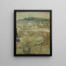 The Little Port Honfleur - Édouard Vuillard — framed artwork on a wall