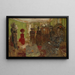 The salon of the Hessels, Rivoli street - Édouard Vuillard — framed artwork on a wall