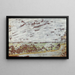 Los márgenes de la Touques Pont-l'Évêque - Édouard Vuillard — cuadro enmarcado en la pared