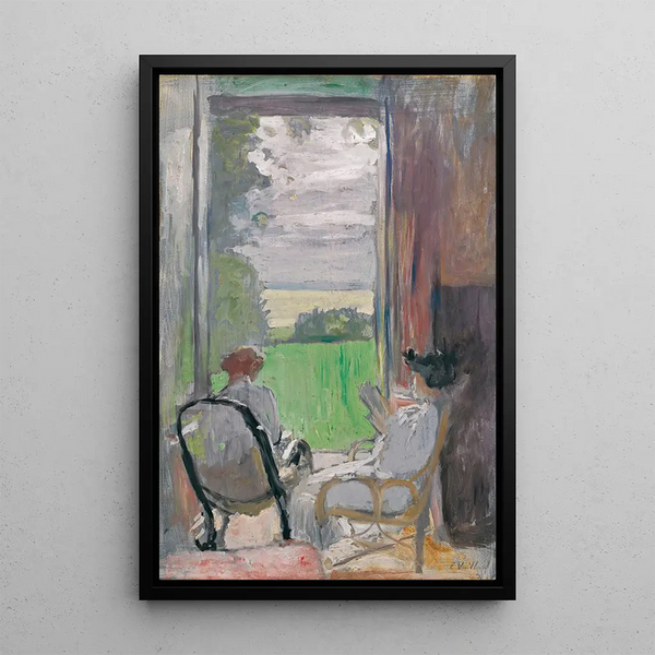 douard Vuillard - Lucy Hessel Et Jeanne Strauss Aux tincelles.webp
