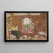 Lucy Hessel en visite à Cricquebœuf - Édouard Vuillard — framed artwork on a wall