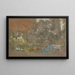 Lucy Hessel on the terrace - Édouard Vuillard — framed artwork on a wall