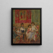 Madame Jean Bloch y sus hijos - Édouard Vuillard — cuadro enmarcado en la pared