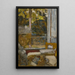 Madame Vuillard at Breakfast The Toquade - Édouard Vuillard — framed artwork on a wall