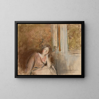 Madeleine Sidonie - Édouard Vuillard — framed artwork on a wall