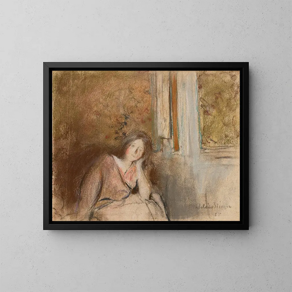 Madeleine Sidonie - Édouard Vuillard — cuadro enmarcado en la pared