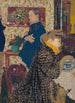 Misia y Vallotton Villeneuve - Édouard Vuillard — cuadro enmarcado en la pared