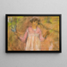 Mademoiselle Alice Kapferer - Édouard Vuillard — cuadro enmarcado en la pared
