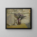 Naturaleza muerta con Leda - Édouard Vuillard — cuadro enmarcado en la pared