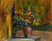 Pies de golondrina y geranios - Édouard Vuillard — vista de la obra