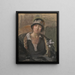Portrait of Juliette Weil - Édouard Vuillard — framed artwork on a wall
