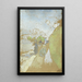 Sendero junto al mar Vasouy - Édouard Vuillard — cuadro enmarcado en la pared