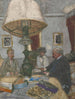 Under the Large Lamp Saint-Jacut - Édouard Vuillard — artwork view
