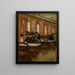The Little Restaurant - Édouard Vuillard — framed artwork on a wall