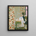 La costurera - Édouard Vuillard — cuadro enmarcado en la pared