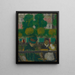 The Tuileries Garden in Paris - Édouard Vuillard — framed artwork on a wall
