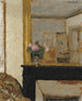 Florero de flores sobre una chimenea - Édouard Vuillard — vista de la obra