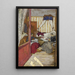 Women sewing - Édouard Vuillard — framed artwork on a wall