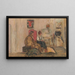 Yvonne Printemps en su camerino - Édouard Vuillard — cuadro enmarcado en la pared