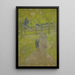 Estudio para Mañana soleada - Édouard Vuillard — cuadro enmarcado en la pared