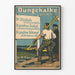 Póster vintage Düngerkalke - Anuncio publicitario alemán antiguo
