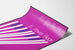 Póster E. Power Biggs - Diseño de piano vintage violeta