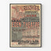 Póster Gran Baile de Beneficencia en el Teatro Eden 1886