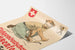 Póster vintage del Festival de tiro federal suizo 1904 St. Gallen