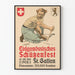 Póster vintage del Festival de tiro federal suizo 1904 St. Gallen