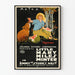 Póster vintage de Little Mary Miles Minter en el campo