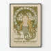 Póster de Art Nouveau en homenaje a Sarah Bernhardt