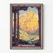 Póster vintage Tarentaise Pralognan Massif de la Vanoise