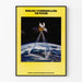 Vintage Satellite Poster - English Communicates The Future