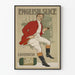 Póster vintage estilo Cavendish inglés elegante