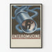 Póster vintage Enteromucina apósito intestinal
