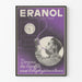 Vintage poster ERANOL iodized colloidal free for emphysema