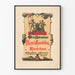 Póster Vintage Exposición Internacional de Arte en Viena 1882