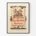 Póster vintage para la Primera Exposición Internacional de Arte en Künstlerhaus
