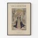 Póster original Esclarmonde de J. Massenet en el Teatro Nacional de la Ópera-Comique