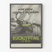 Póster vintage Eucalyptine Le Brun contra la infección
